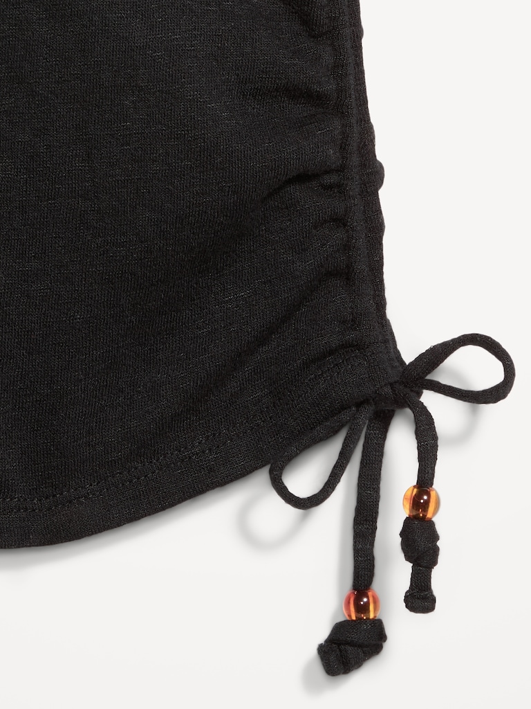 Shirred Side Cami Tank Top