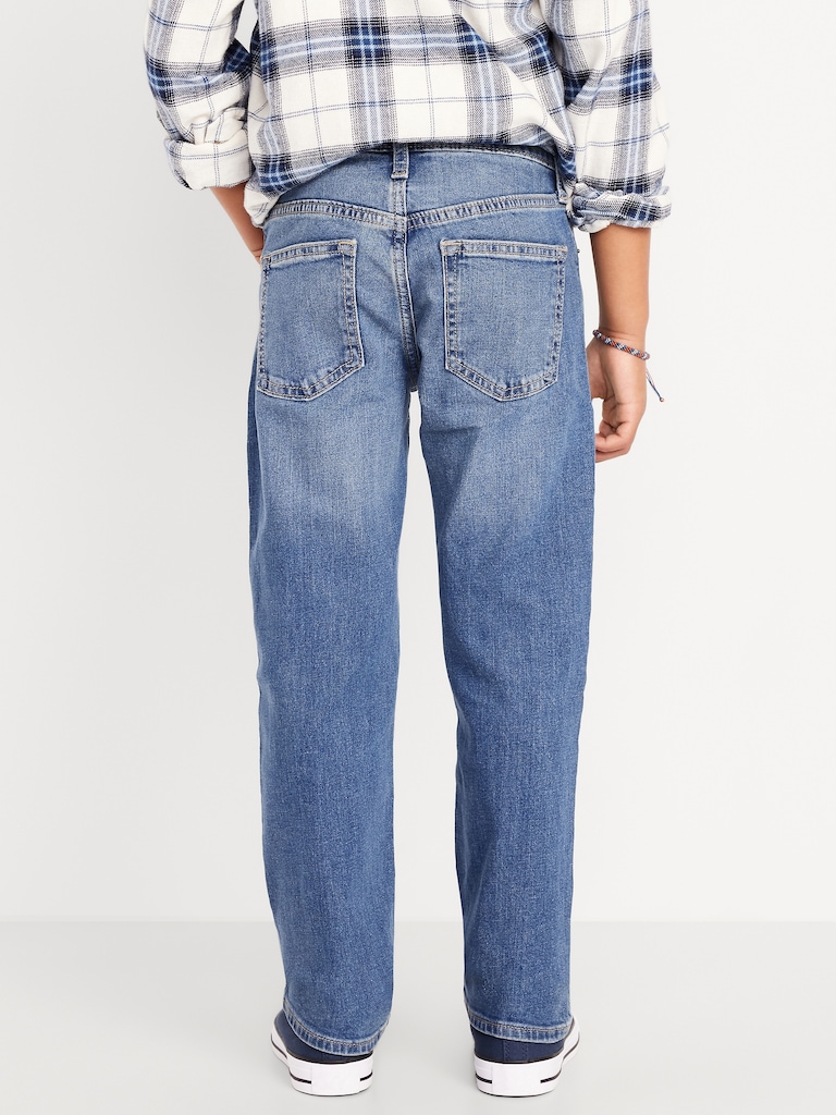 Straight-Leg Built-In Flex Jeans for Boys