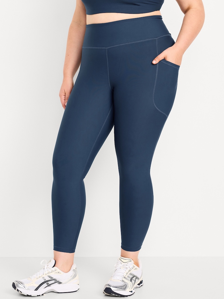 High-Waisted PowerSoft 7/8 Pocket Leggings