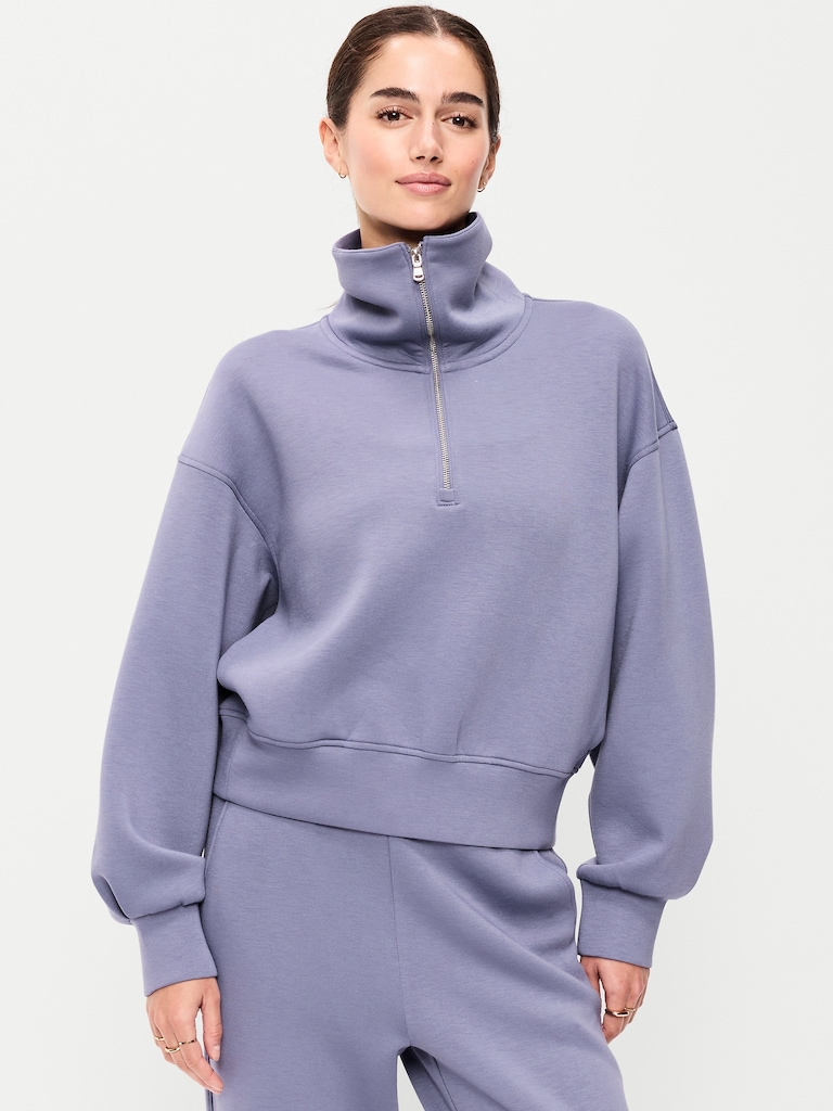 Bounce Fleece Half-Zip Pullover Sweatshirt
