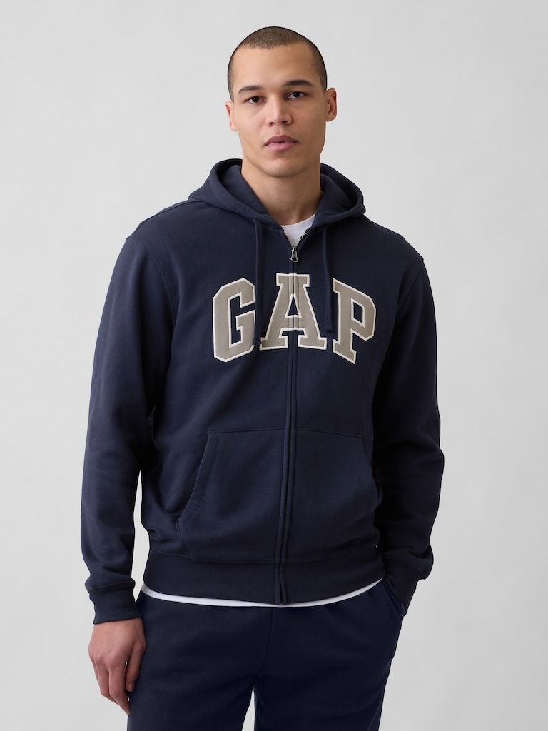 Adult VintageSoft Arch Logo Zip Hoodie