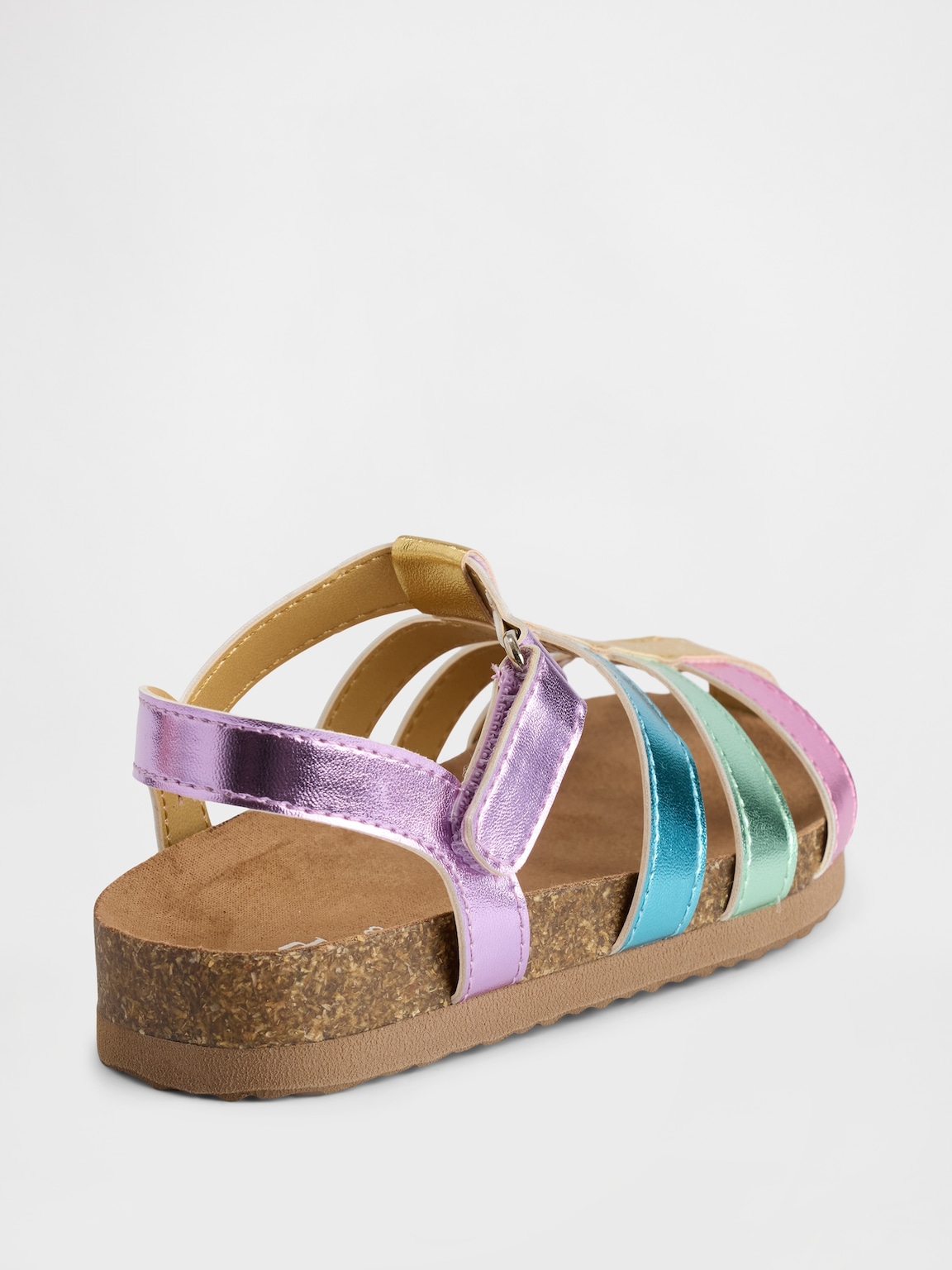 Toddler Metallic Fisherman Sandals