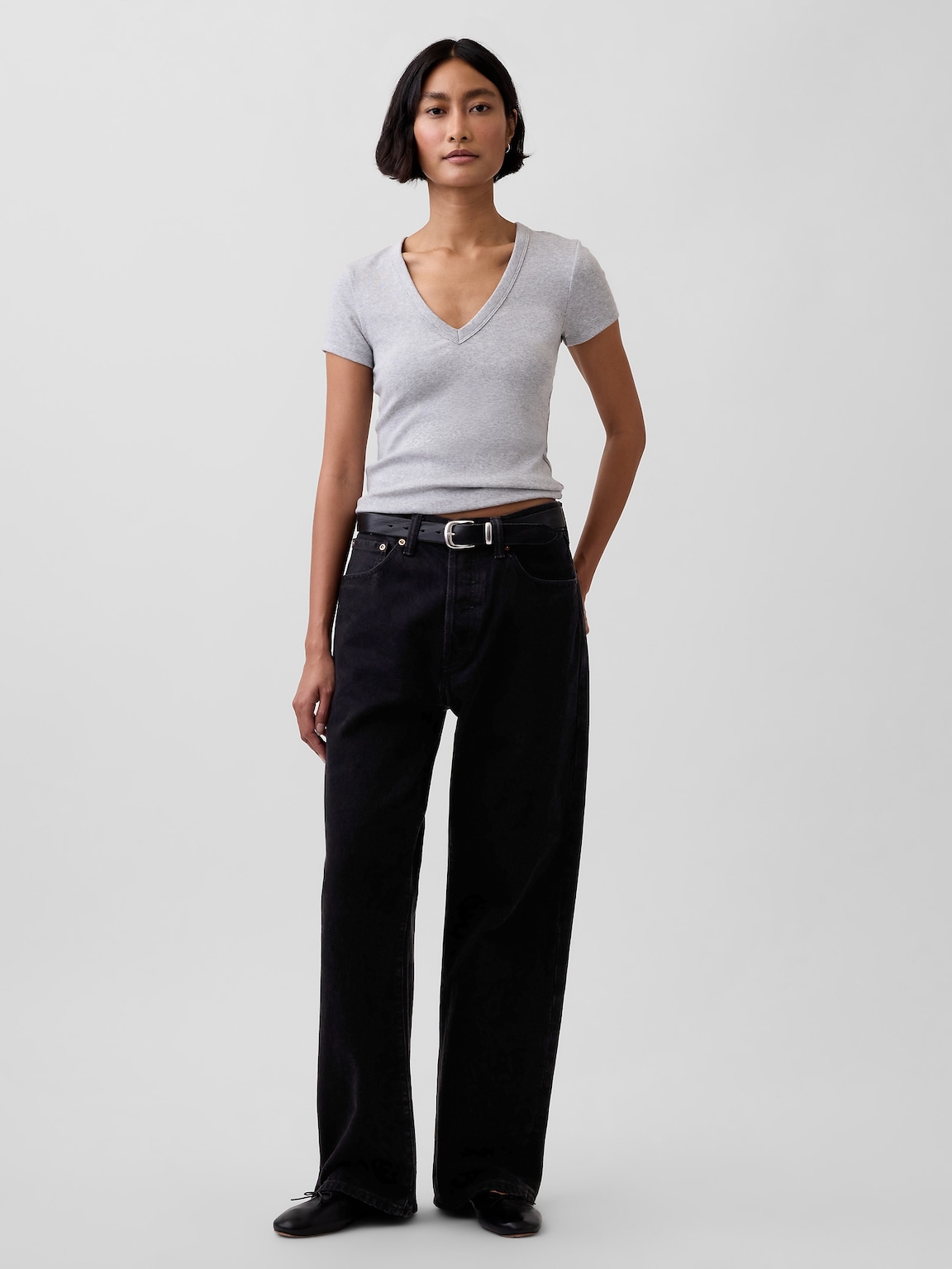 Modern V-Neck T-Shirt