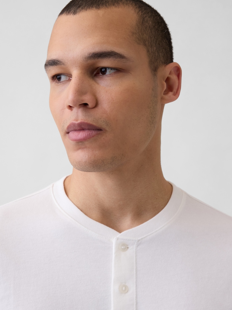Relaxed Henley T-Shirt