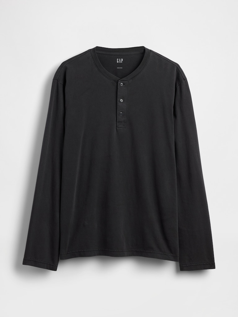 Relaxed Henley T-Shirt