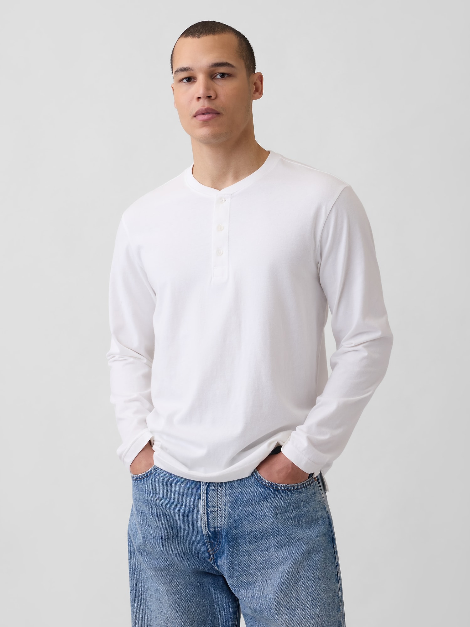 Men T-Shirts Henley | Gap