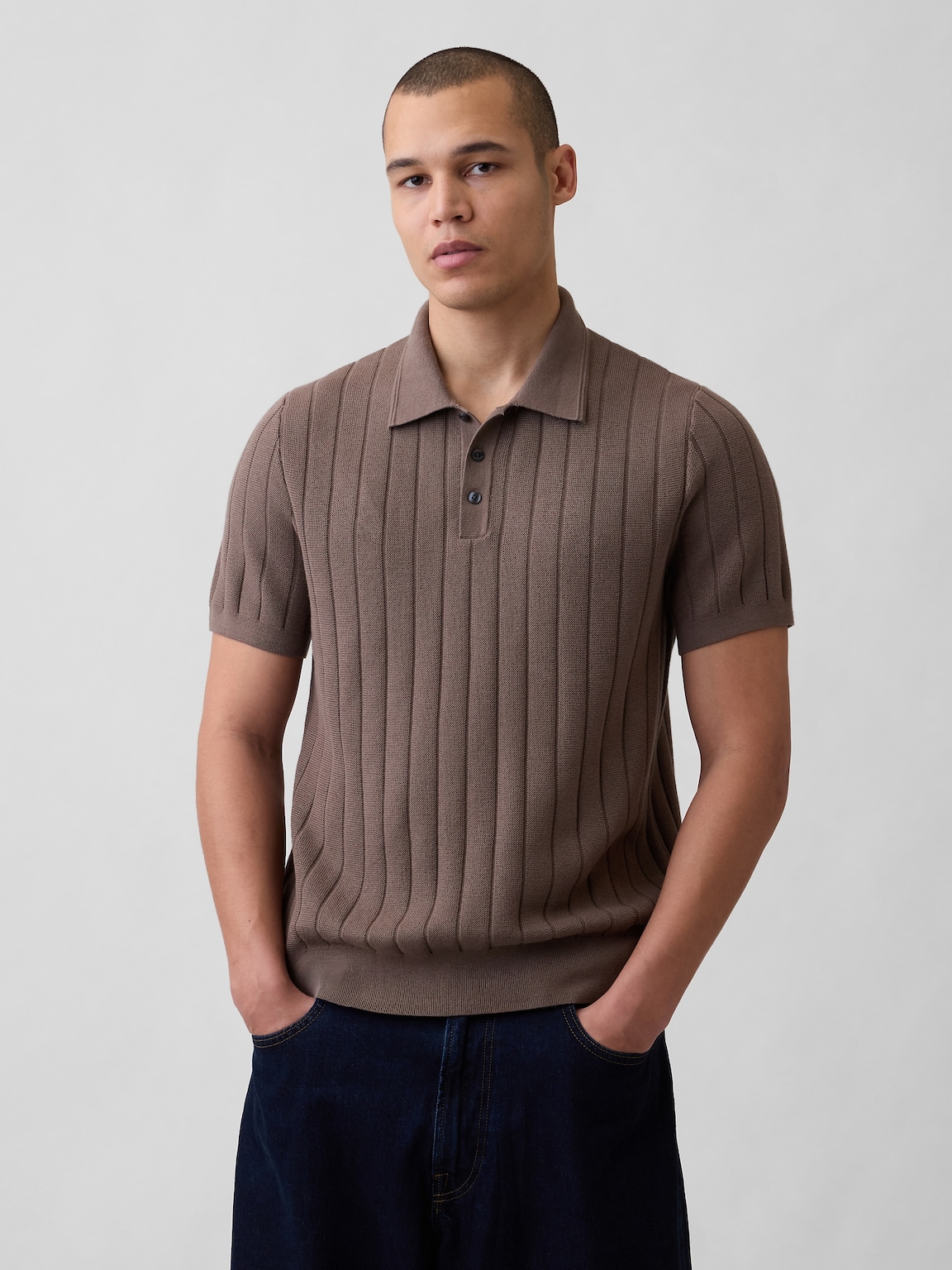 Classic Polo Sweater