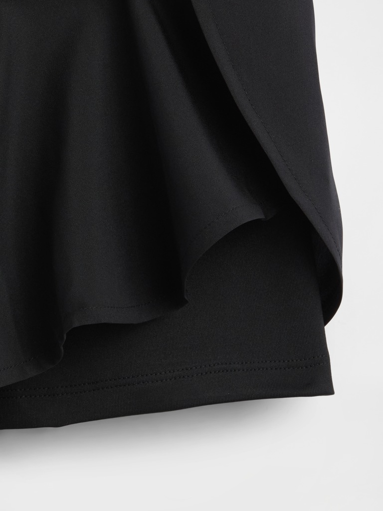 Kids Quick-Dry Butterfly-Hem Run Shorts