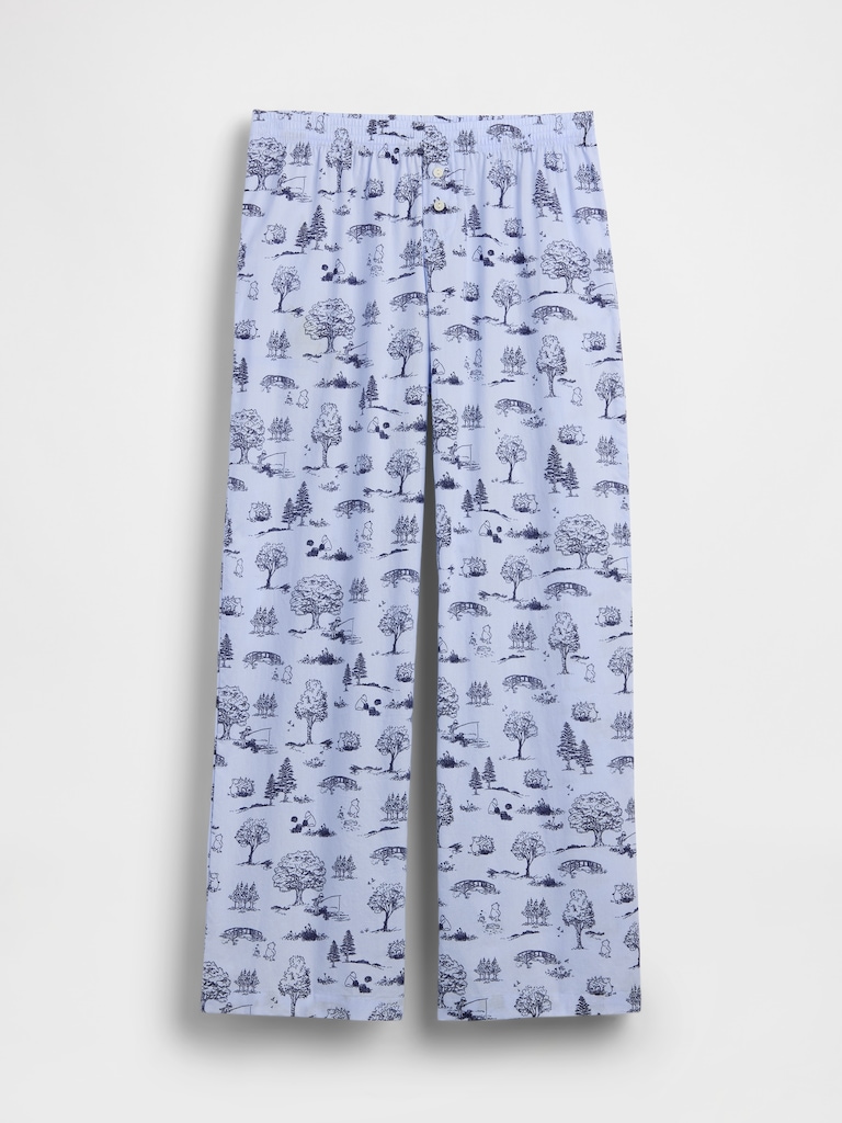 Winnie The Pooh Poplin PJ Pants