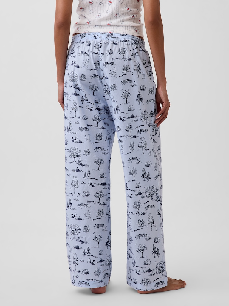 Winnie The Pooh Poplin PJ Pants