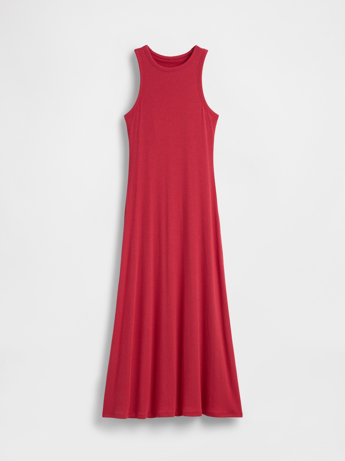 Modern Rib Shelf-Bra Maxi Dress