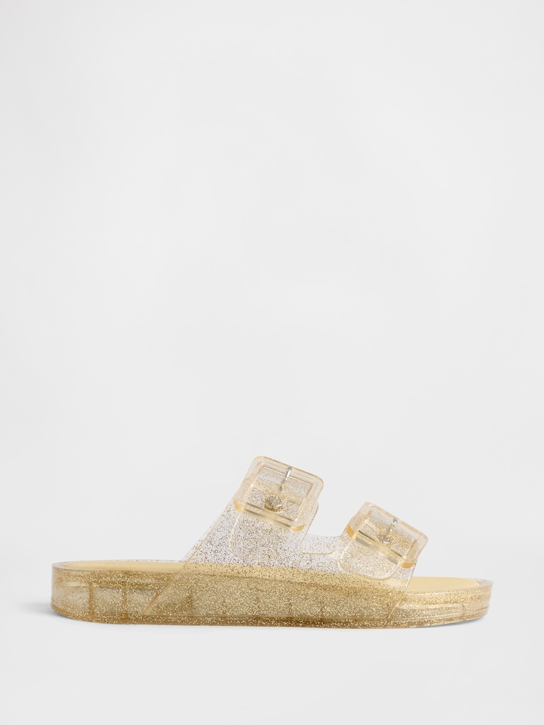 Kids Buckle Jelly Sandals