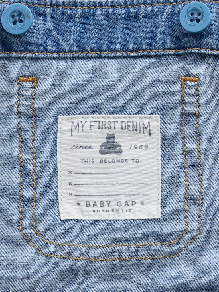 Baby Denim Shortalls
