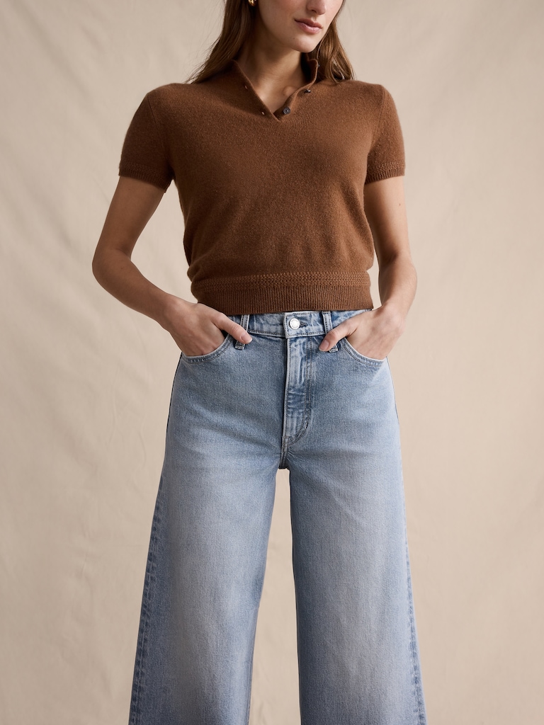The Icon Classic Wide-Leg Jean