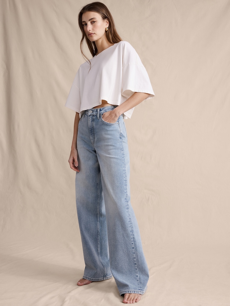 The Icon Classic Wide-Leg Jean
