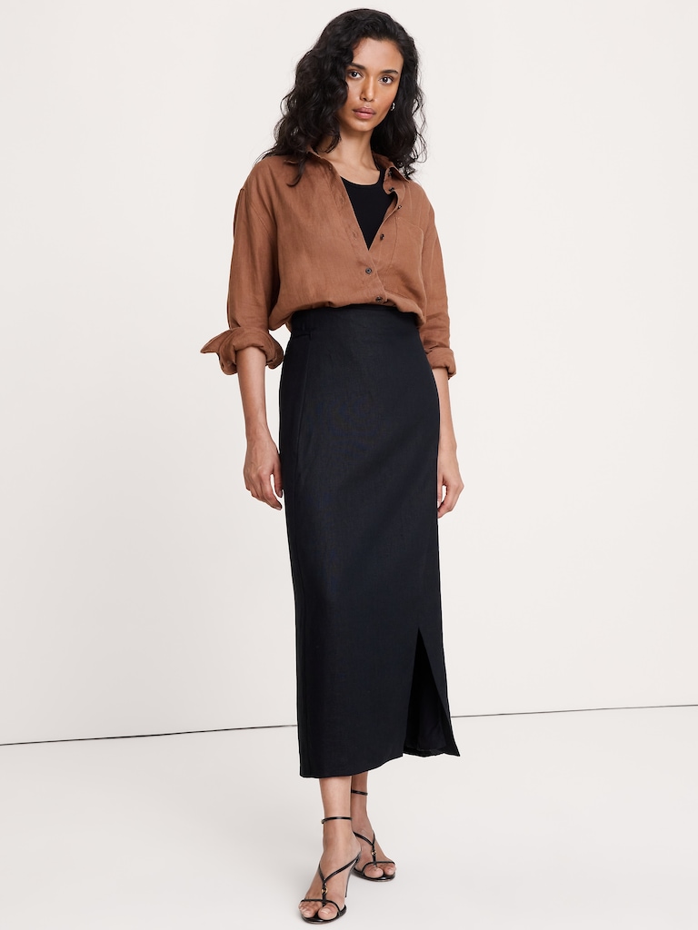 The Oversized Linen Shirt