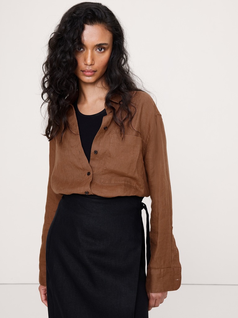 The Oversized Linen Shirt