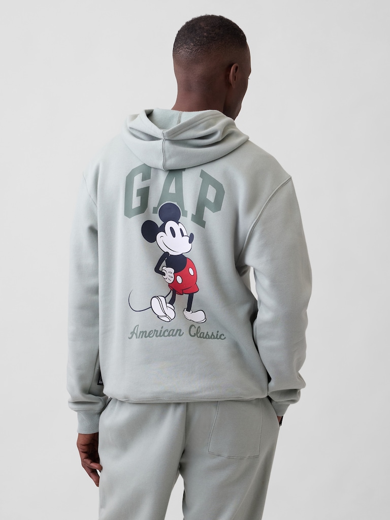 Gap × Disney Mickey Mouse Relaxed Logo Hoodie