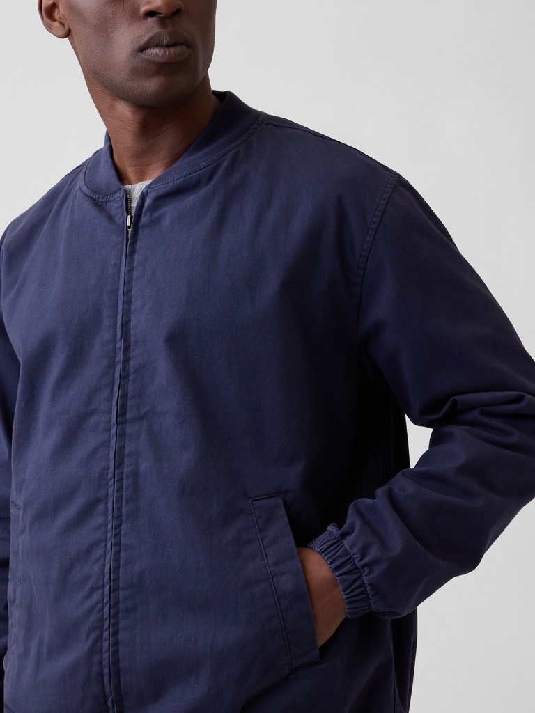 Relaxed Bomber Jacket