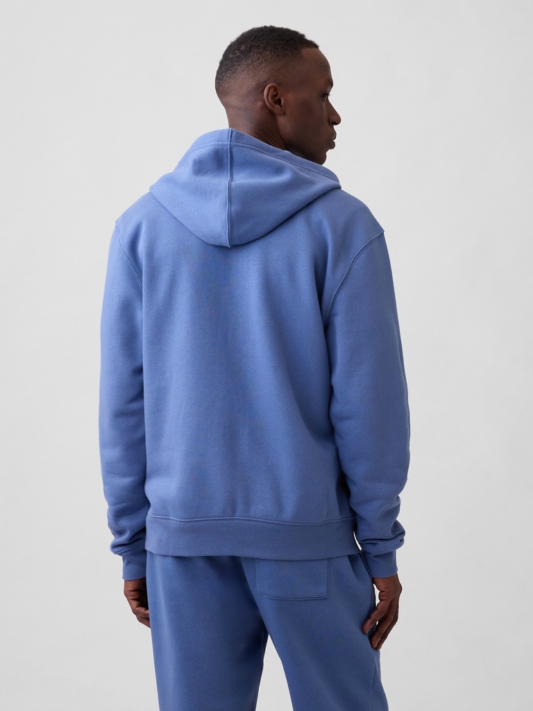 Adult Relaxed Gap Logo Zip Hoodie