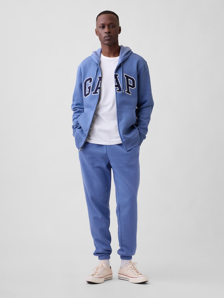 Adult Relaxed Gap Logo Zip Hoodie