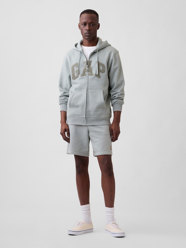 Adult Relaxed Gap Logo Zip Hoodie