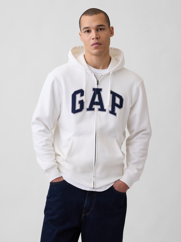 Adult VintageSoft Arch Logo Zip Hoodie