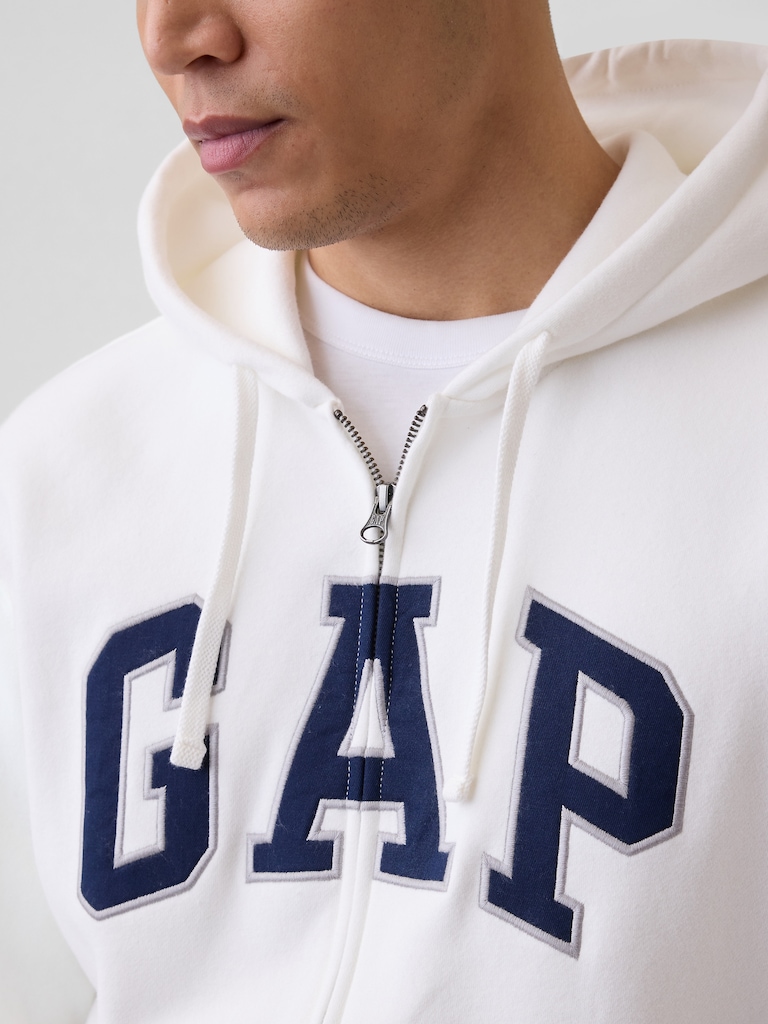 Adult VintageSoft Arch Logo Zip Hoodie