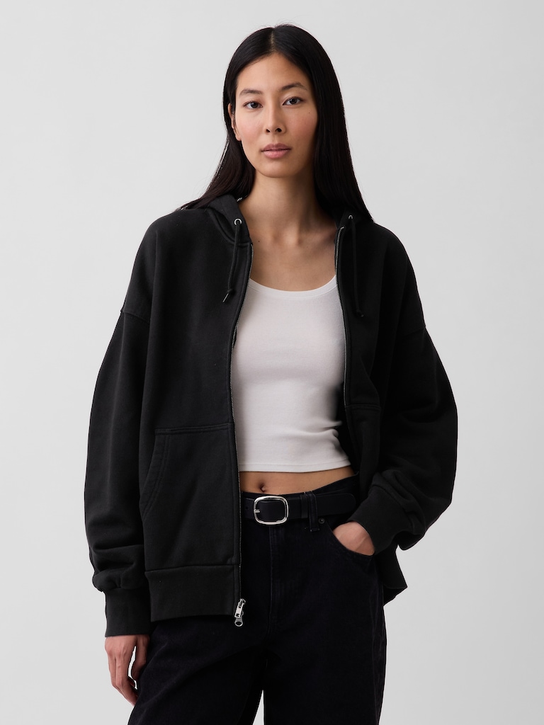 Extra Heavyweight French Terry Zip Hoodie