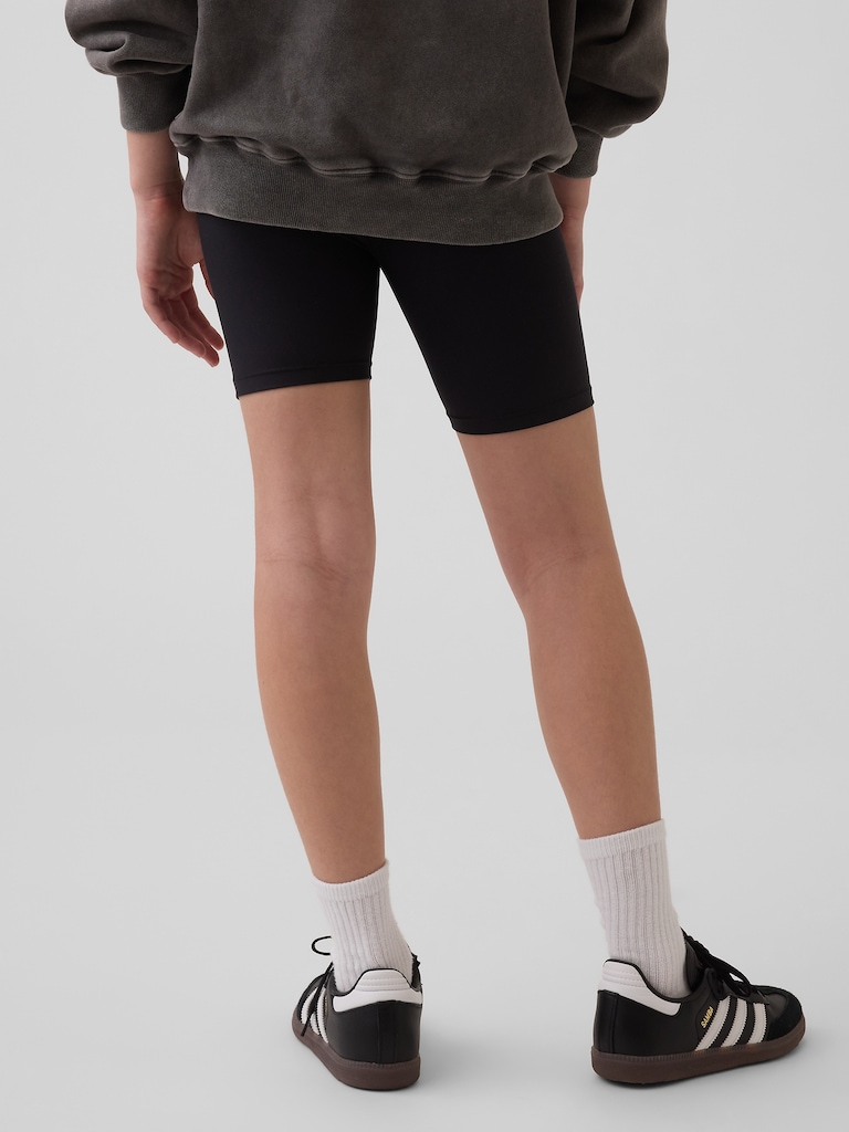 Kids Quick-Dry Rib Bike Shorts