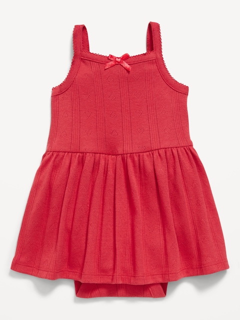 white babydoll dress Frankies Bikinis - Paris Cotton Babydoll Dress