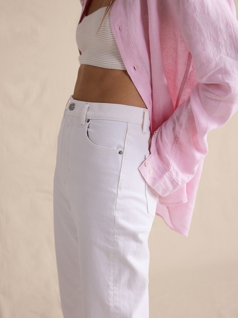 High-Rise 90S Straight Jean