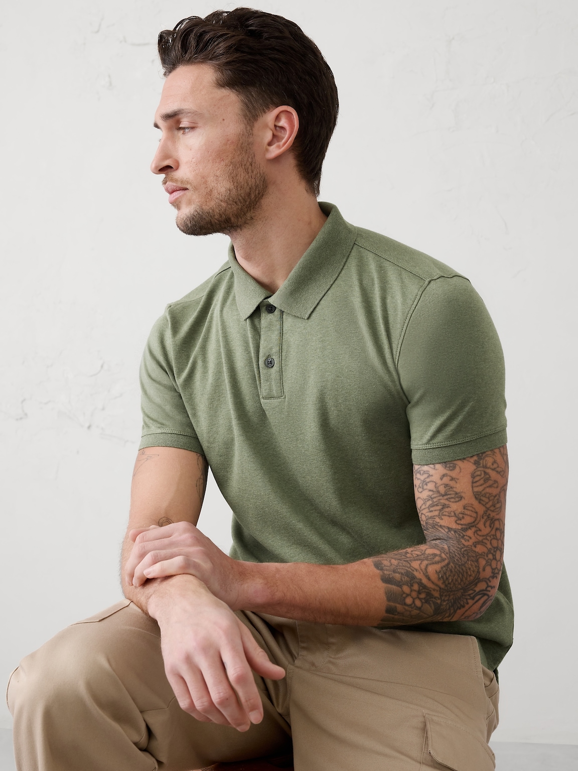 Slim Luxe Touch Polo