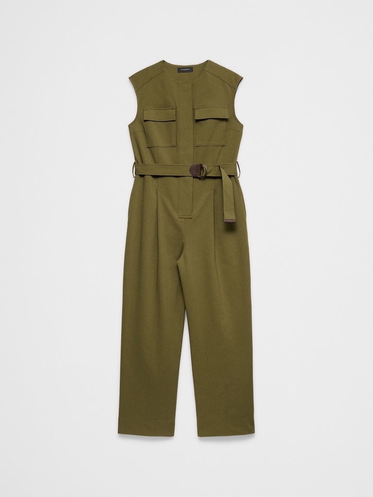 Utility Sateen Jumpsuit