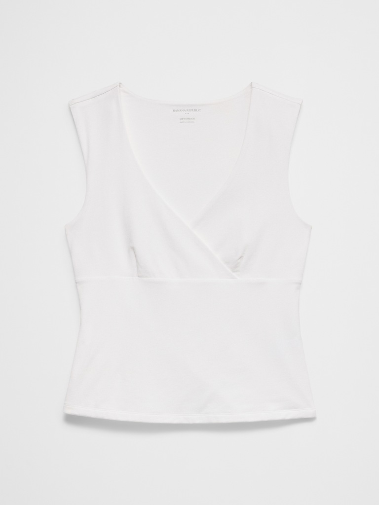 Soft Stretch Wrap Top