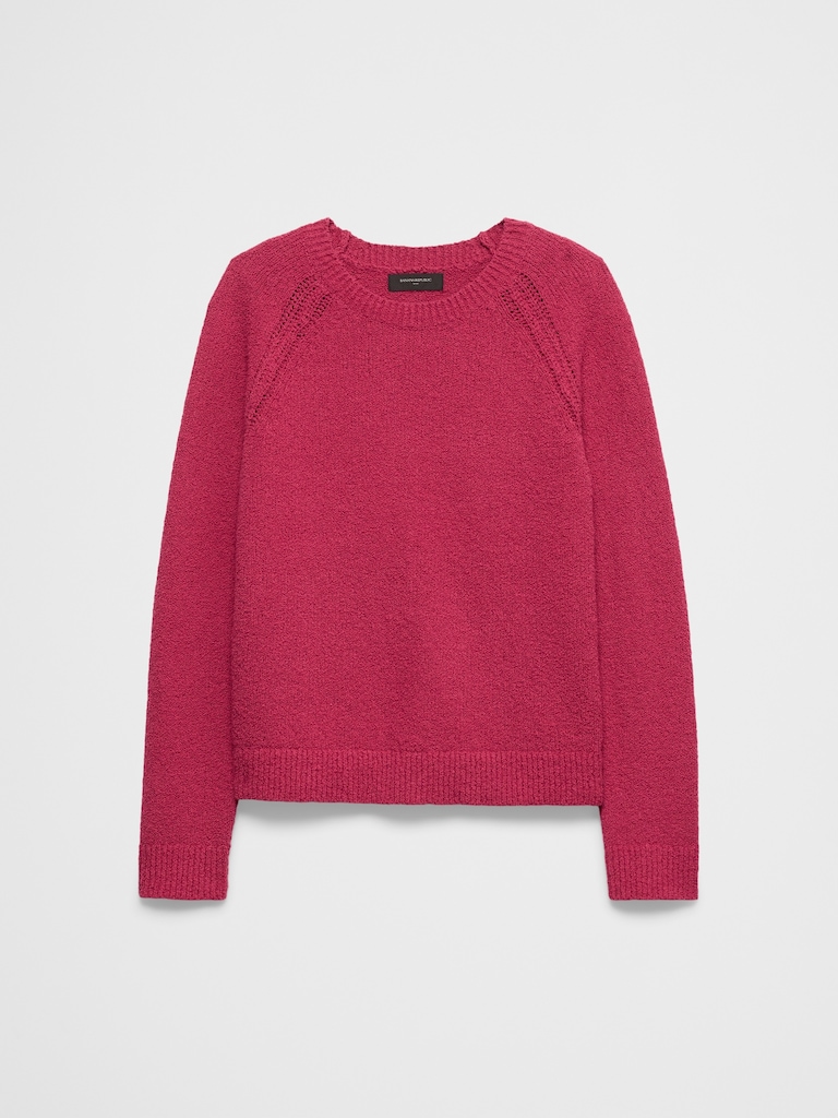 Boucle Raglan Sweater