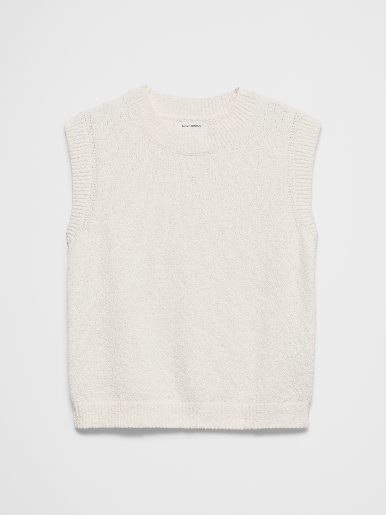 Boucle Sweater Vest