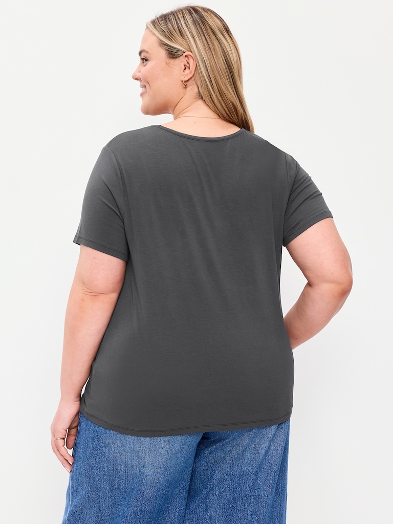 Luxe Crew-Neck T-Shirt