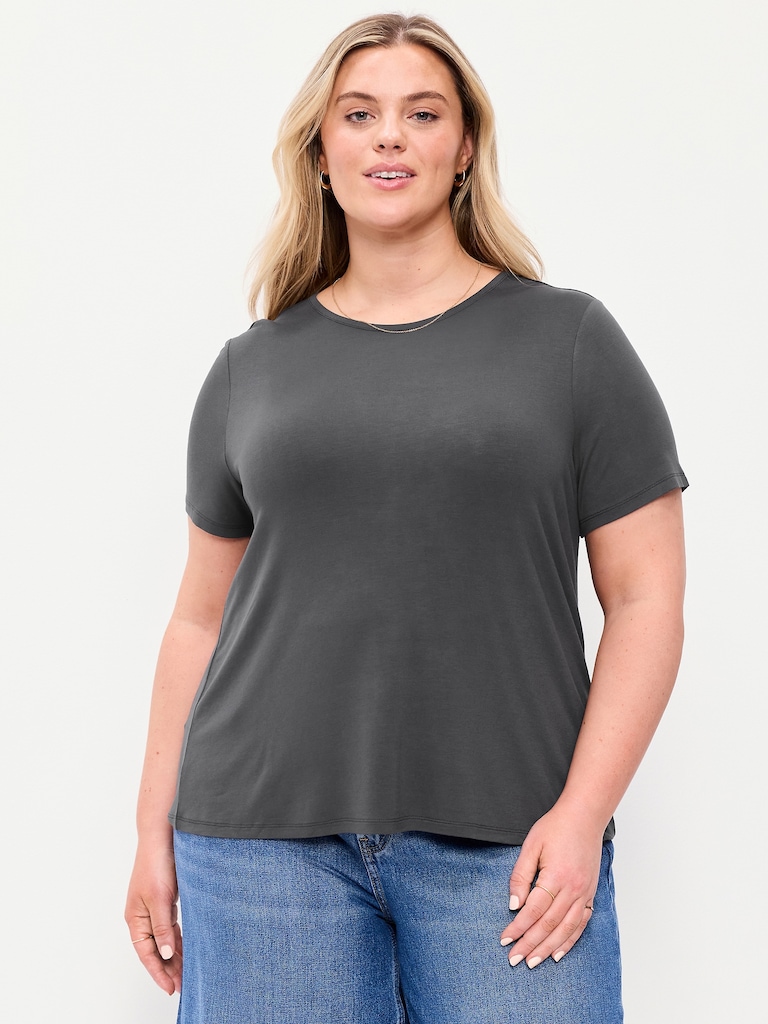 Luxe Crew-Neck T-Shirt