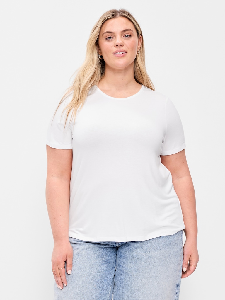 Luxe Crew-Neck T-Shirt