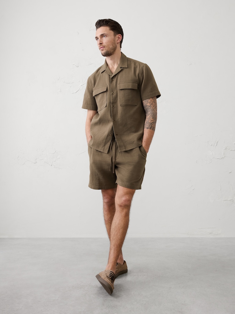 Standard-Fit 7" Double Weave Deck Short