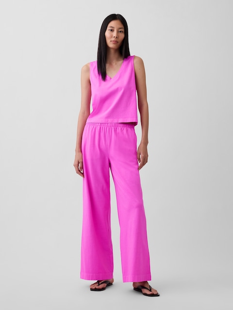 Pantalon De Femme GAP Taille 2 Rose Vif – Neuf Avec étiquette, Ceinture Réglable