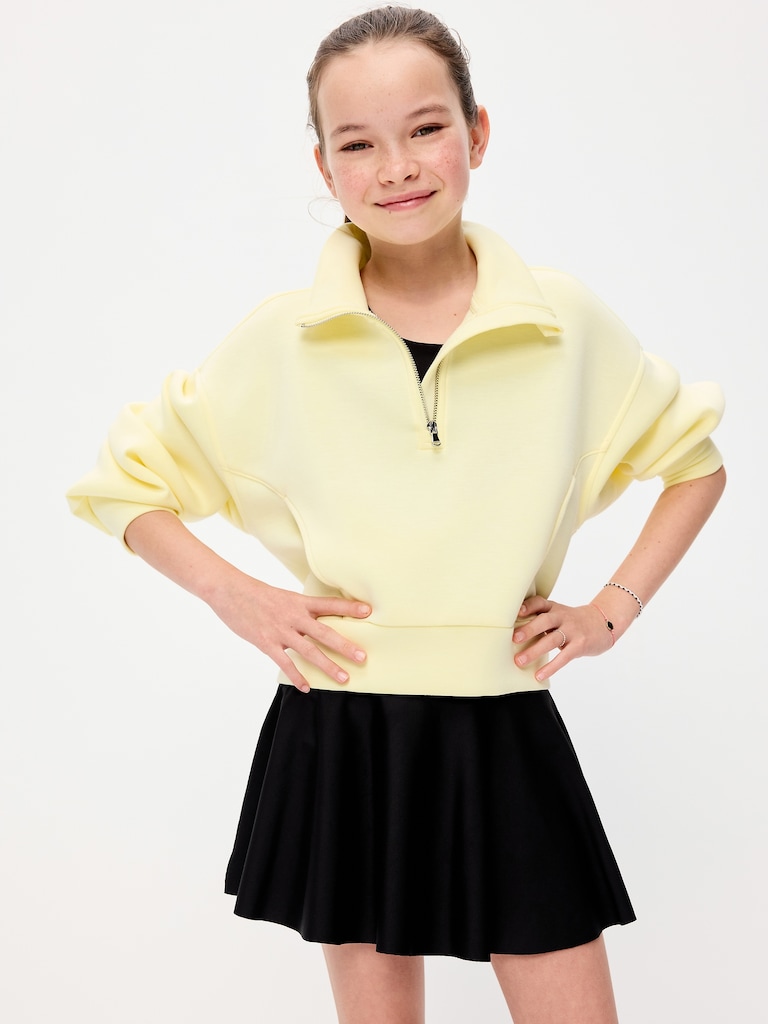 High-Waisted PowerSoft Skort for Girls