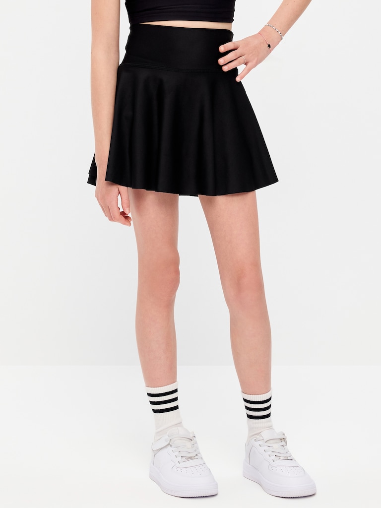 High-Waisted PowerSoft Skort for Girls