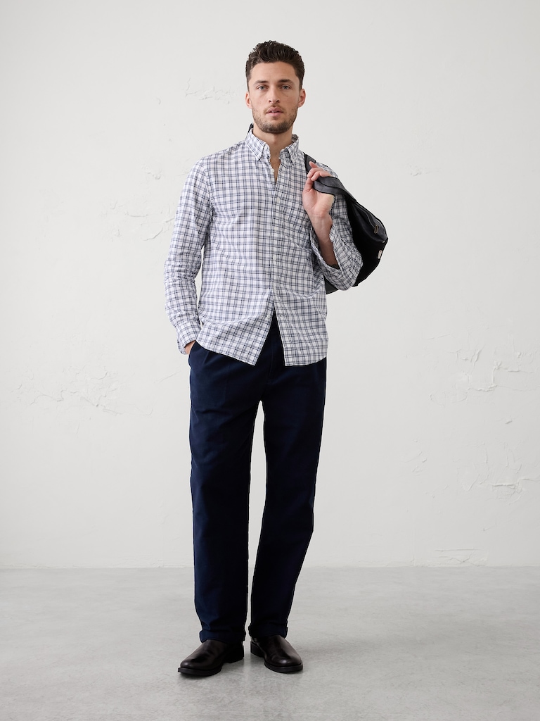 Slim-Fit Softwash Cotton Shirt