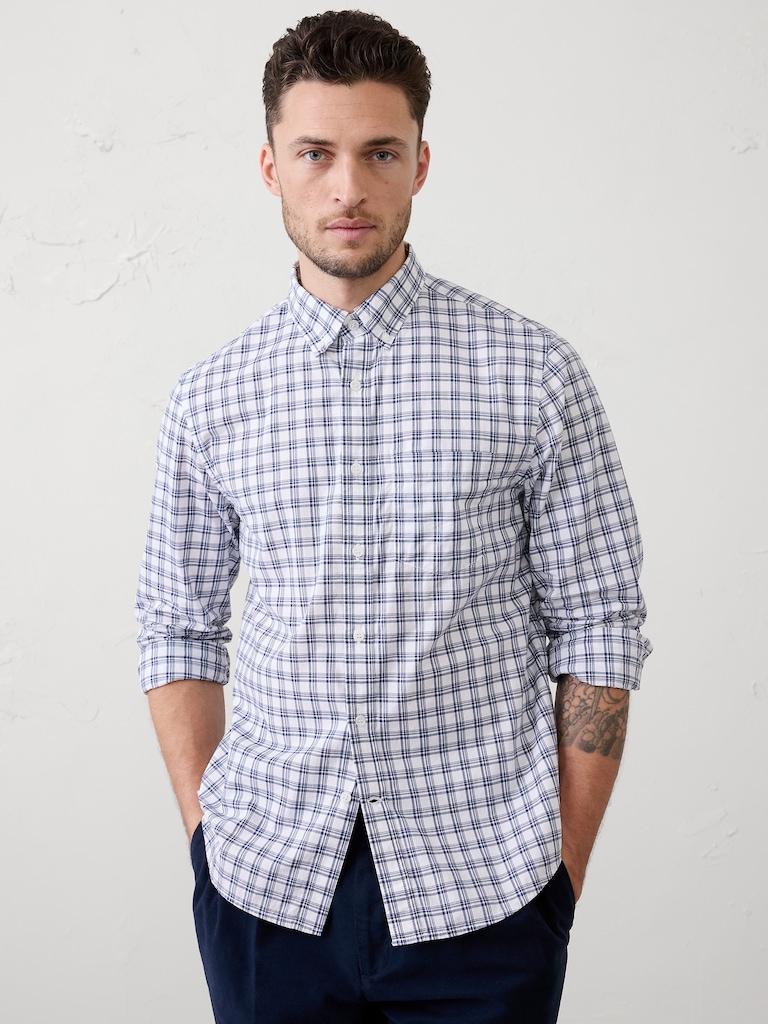Slim-Fit Softwash Cotton Shirt