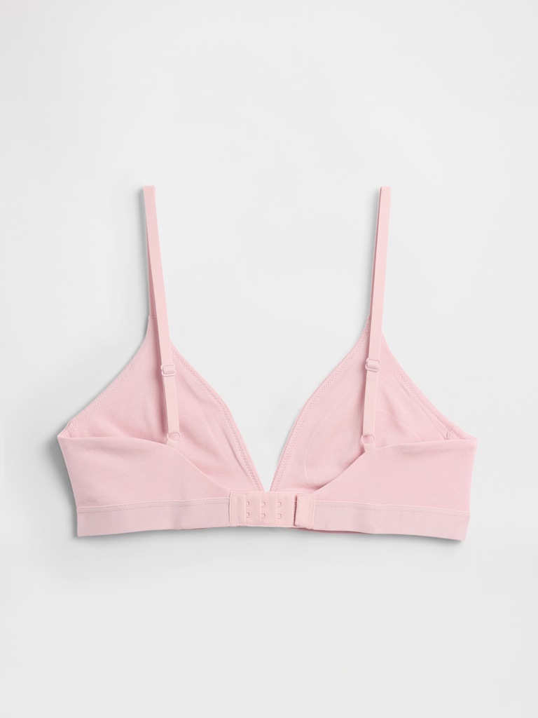 Organic Stretch Cotton Triangle Bra