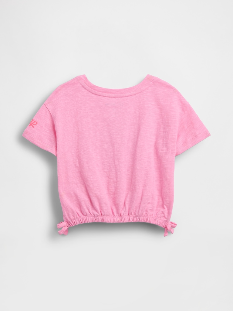 Gap × Disney Baby & Toddler Organic Cotton Bow Graphic T-Shirt