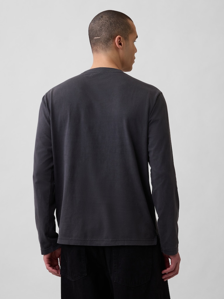 Relaxed Henley T-Shirt