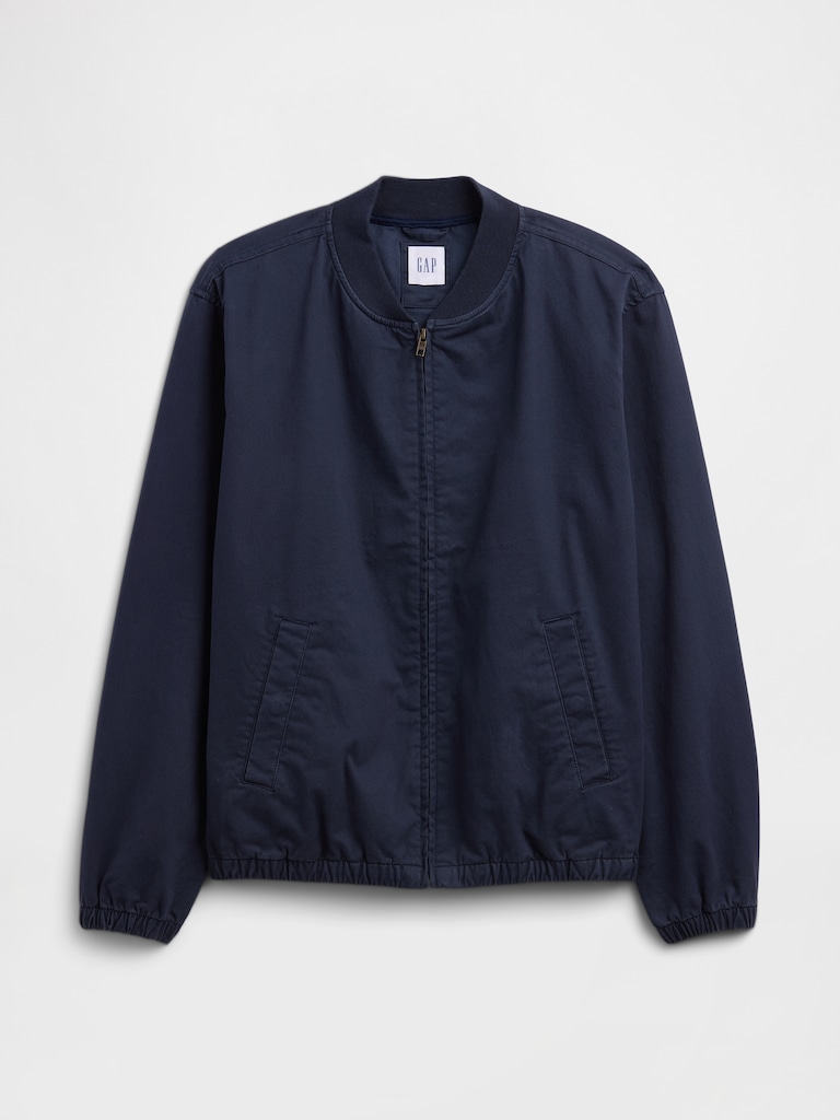 Relaxed Bomber Jacket